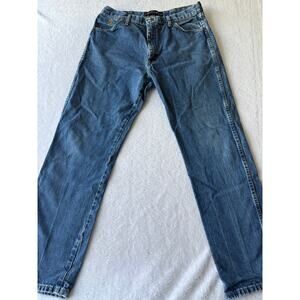 Wrangler George Straight Men Jeans Size 36x32 Cowboy Cut Rugged Cotton Denim